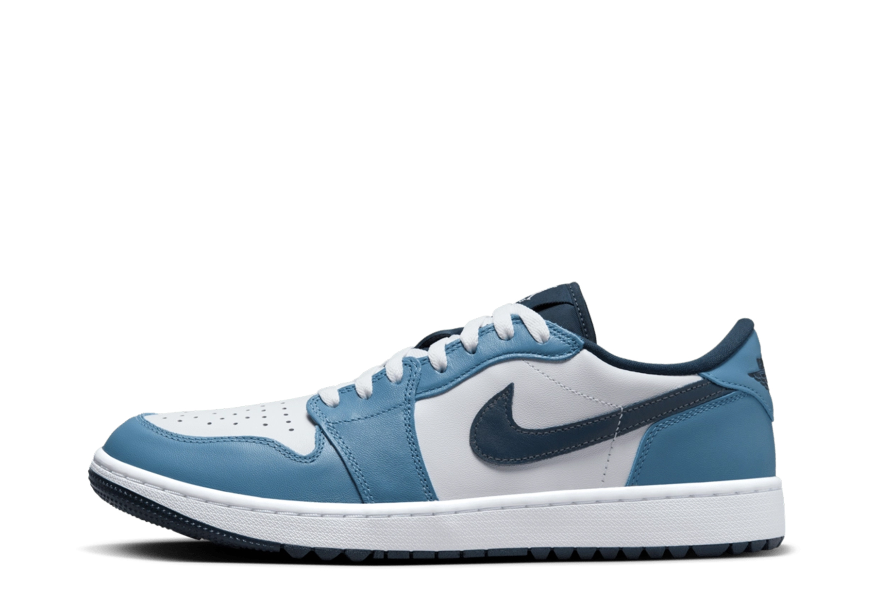 Air Jordan 1 Low Golf 'Aegean Storm' (2024) White/Armory Navy/Aegean Storm sneaker – authenticated on KLEKT