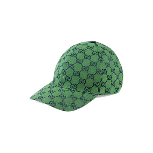 Gucci GG Supreme Baseball Cap Green