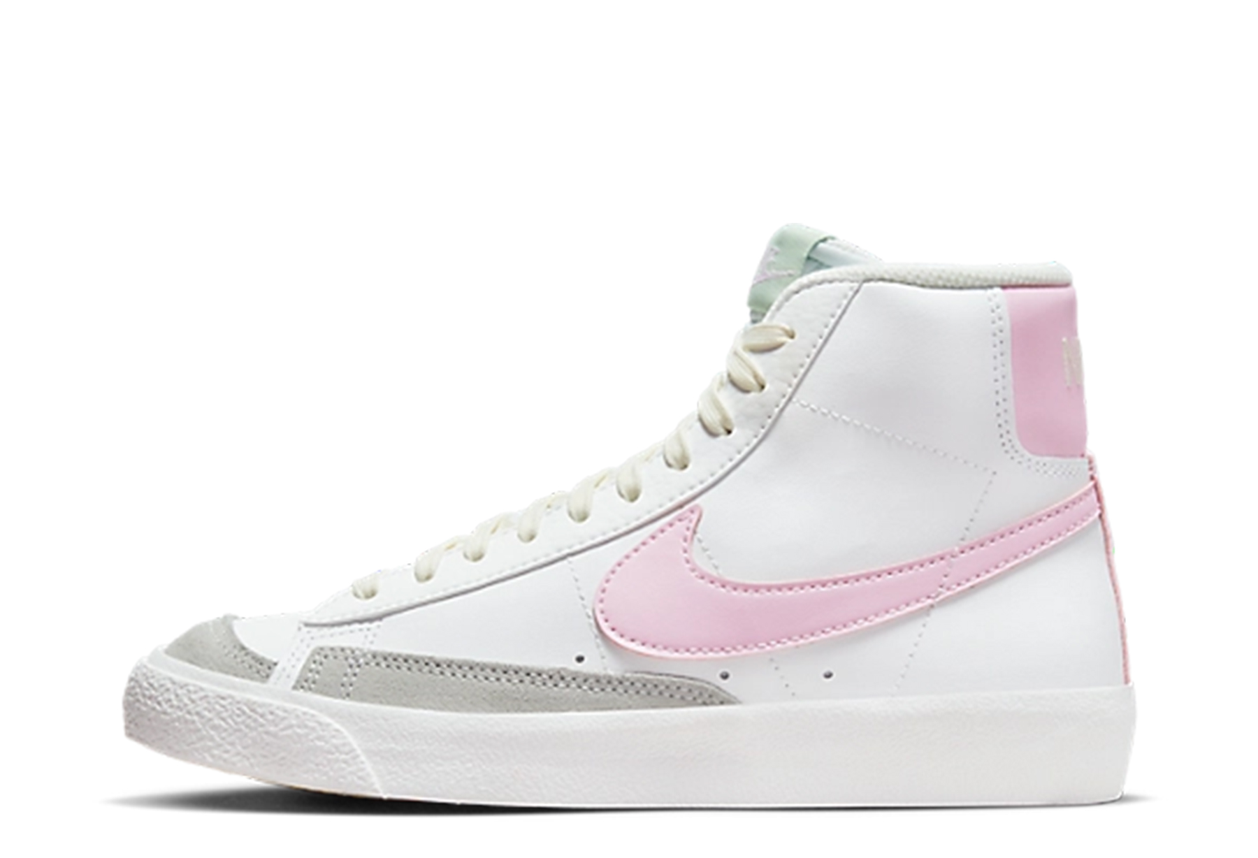 Nike Blazer Mid '77 GS 'Pink Foam' (2023) Summit White/Coconut Milk/Honeydew/Pink Foam sneaker – authenticated on KLEKT