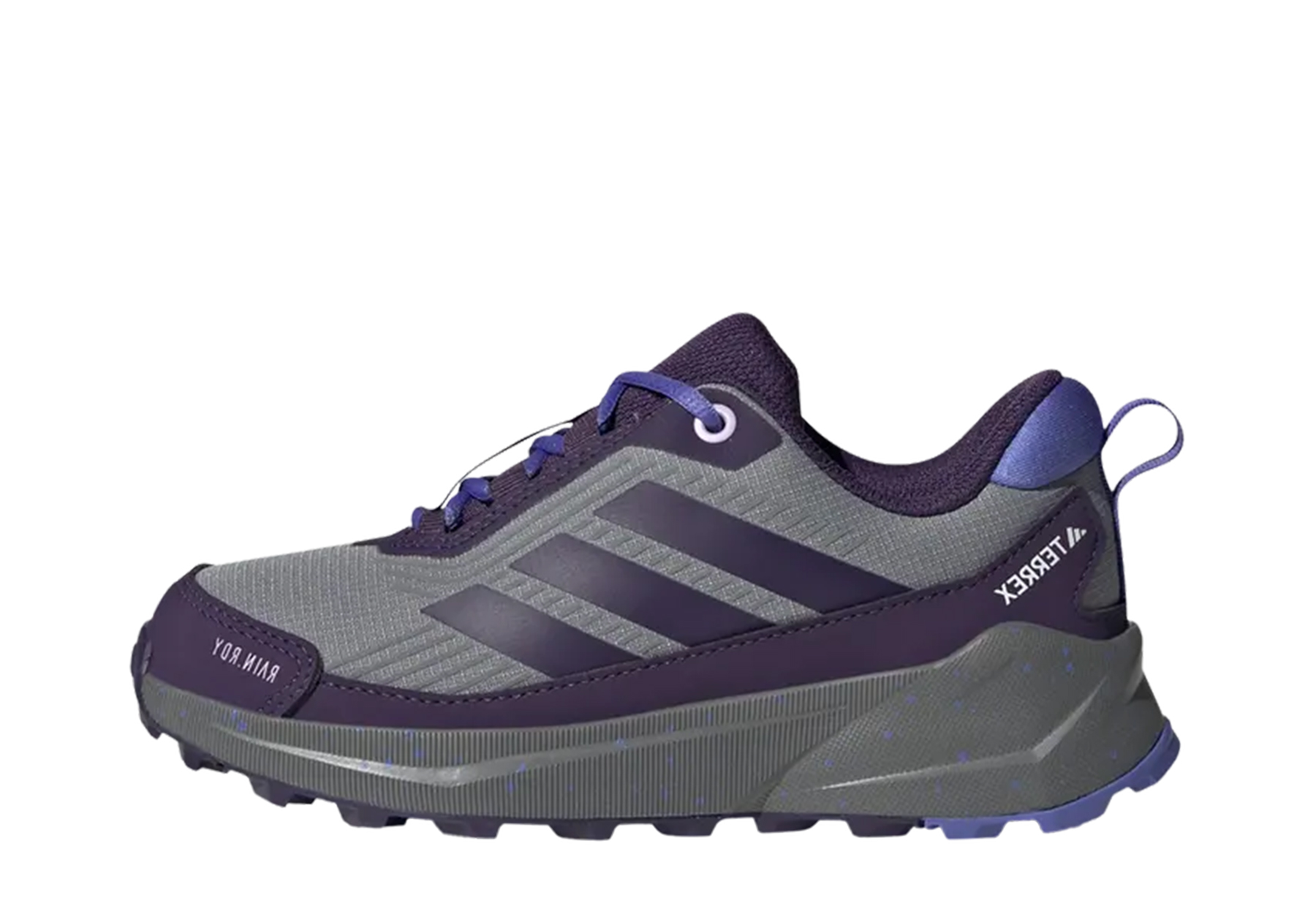 Adidas Terrex Trailmaker 2 Rain.RDY K 'Grey Aurora Plum' (2025) PLUM sneaker – authenticated on KLEKT