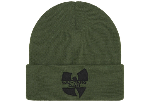 Supreme x Wu-Tang Clan Beanie 'Olive' (FW25) – authenticated on KLEKT