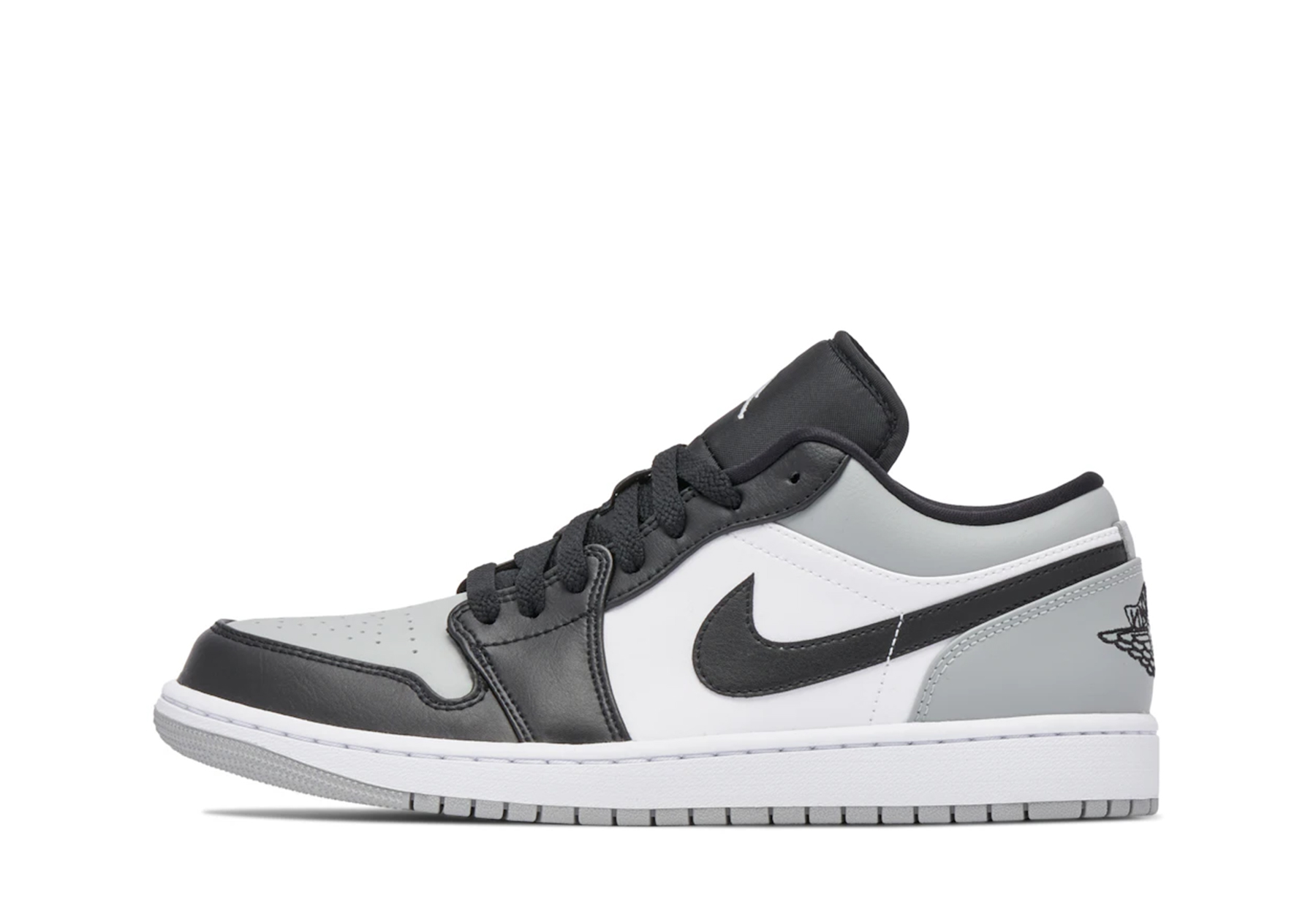 Air Jordan 1 Low 'Shadow Toe' (2022) Black/Grey sneaker – authenticated on KLEKT