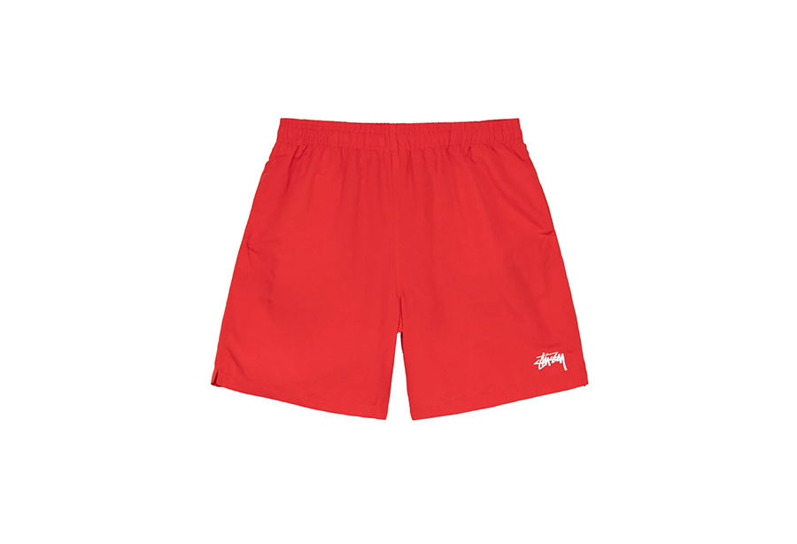 Stussy Stock Water Short Bright Red (SS22) BRIGHT RED sneaker – authenticated on KLEKT