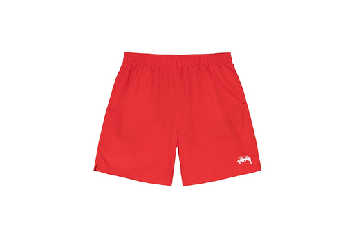 Stussy Stock Water Short Bright Red (SS22)