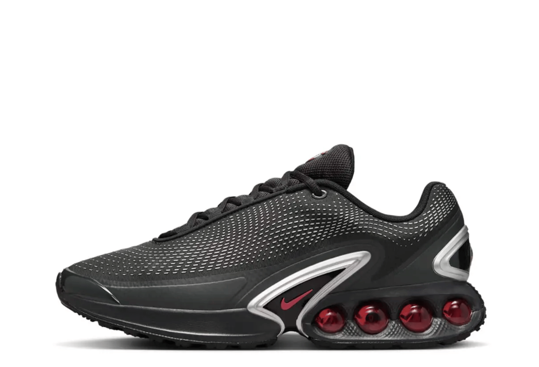 Nike Air Max Dn 'Black Metallic Silver Red' (2025) BLACK/METALLIC SILVER/RED sneaker – authenticated on KLEKT