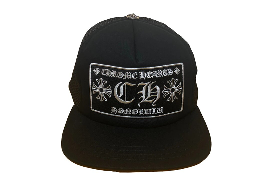 Chrome Hearts Honolulu Exclusive CH Trucker Hat Black/Black BLACK/BLACK sneaker – authenticated on KLEKT