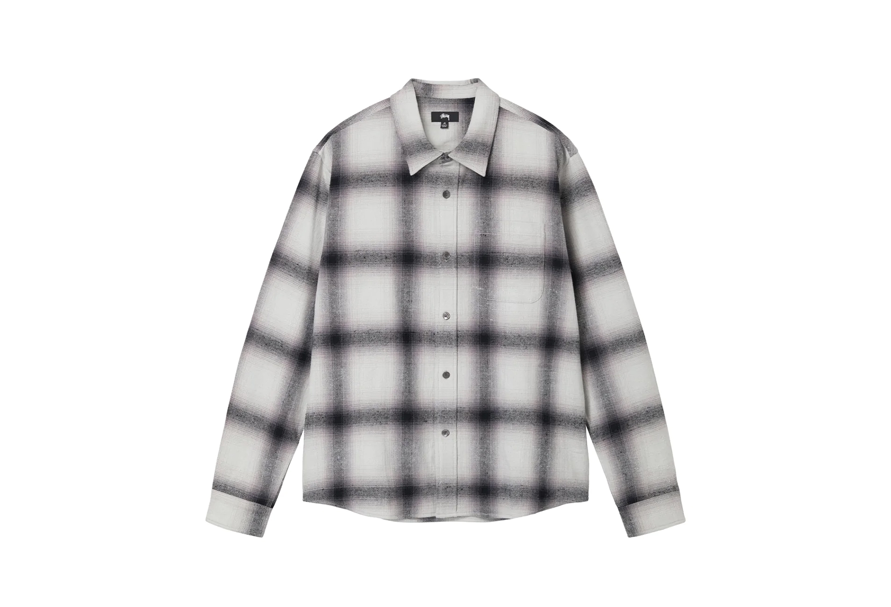 Stussy Hellshire Plaid Shirt Grey (FW22) GREY sneaker – authenticated on KLEKT