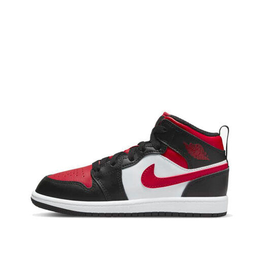 Air Jordan 1 Mid Bred Toe (PS) (2022)
