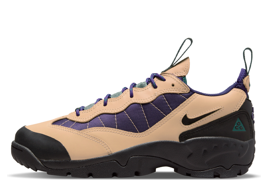 Nike ACG Air Mada Brown Purple (20220 tan/black/purple sneaker – authenticated on KLEKT