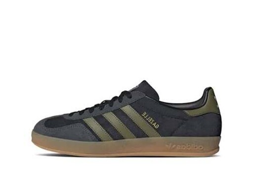 Adidas Gazelle Indoor 'Black Grey Green'