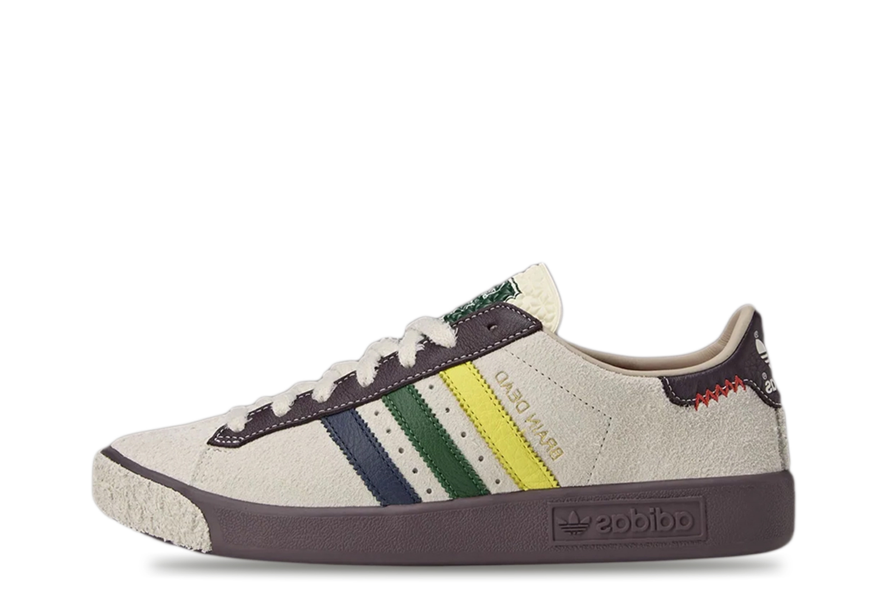 Adidas x Brain Dead Forest Hills 'Crew White' (2025) Crew White/Green/Yellow sneaker – authenticated on KLEKT