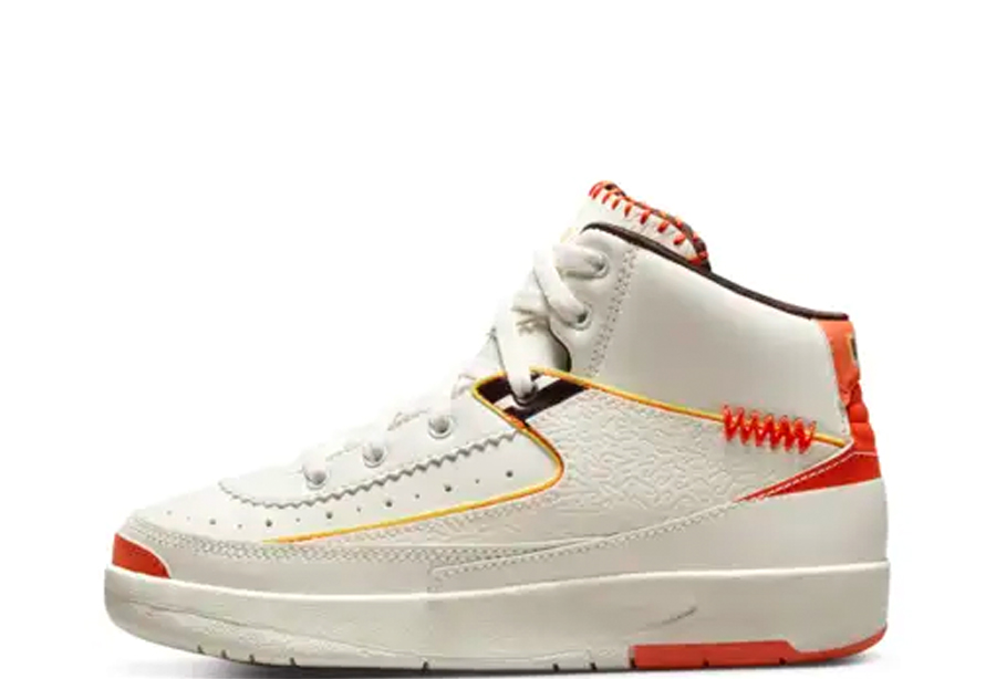 Air Jordan 2 Retro PS 'Maison Chateau Rouge' (2022) Orange/Sail sneaker – authenticated on KLEKT