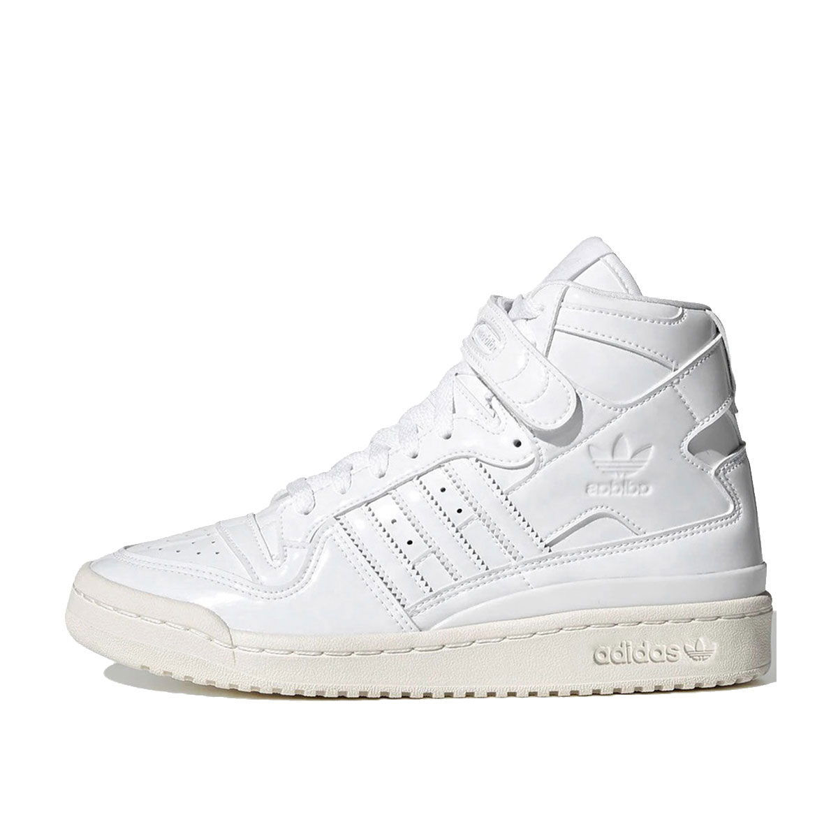 Adidas WMNS Forum 84 High Triple White 'Patent Leather' (2021) sneaker – authenticated on KLEKT