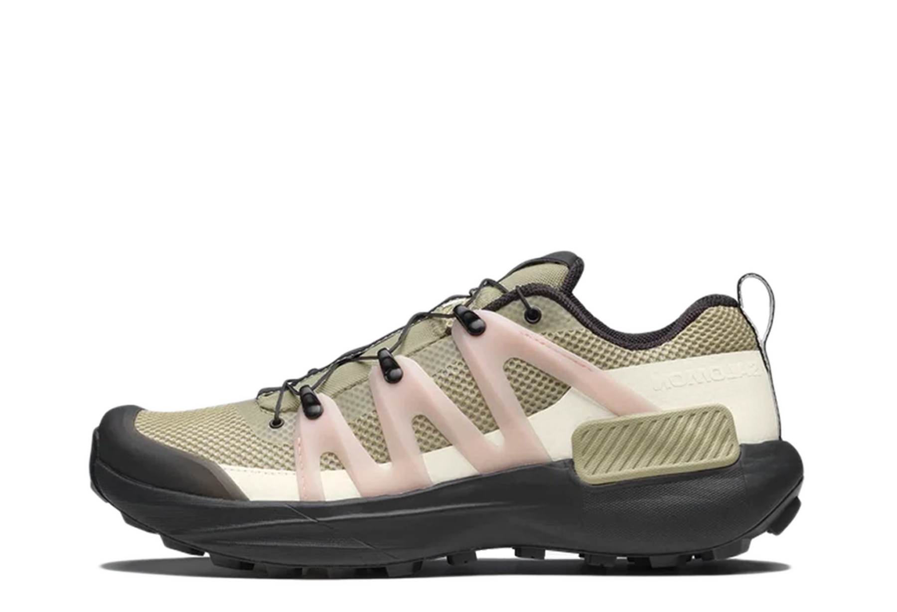 Salomon Genesis Advanced 'Pale Olive Green' (2025) Pale Olive Green/Black/Impatiens Pink sneaker – authenticated on KLEKT