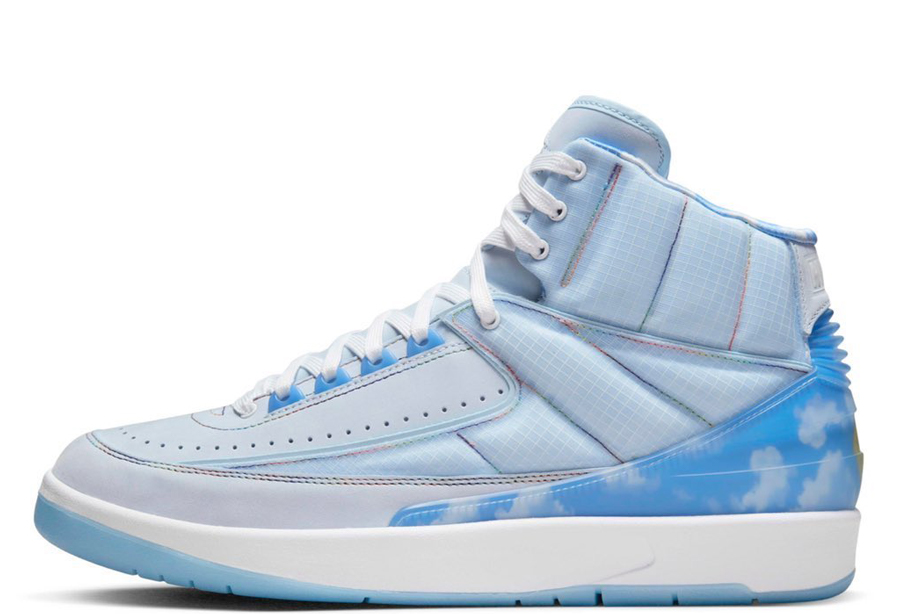 Air Jordan 2 x J Balvin 'Celestine Blue' (2022) Celestine Blue/White/Multi-Color sneaker – authenticated on KLEKT