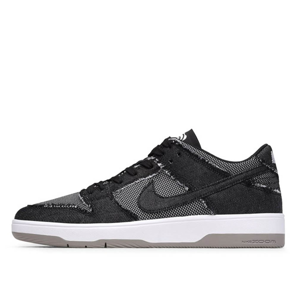 Nike x Medicom Toy Bearbrick Denim Zoom Dunk Low Elite QS Skateboarding sneaker – authenticated on KLEKT
