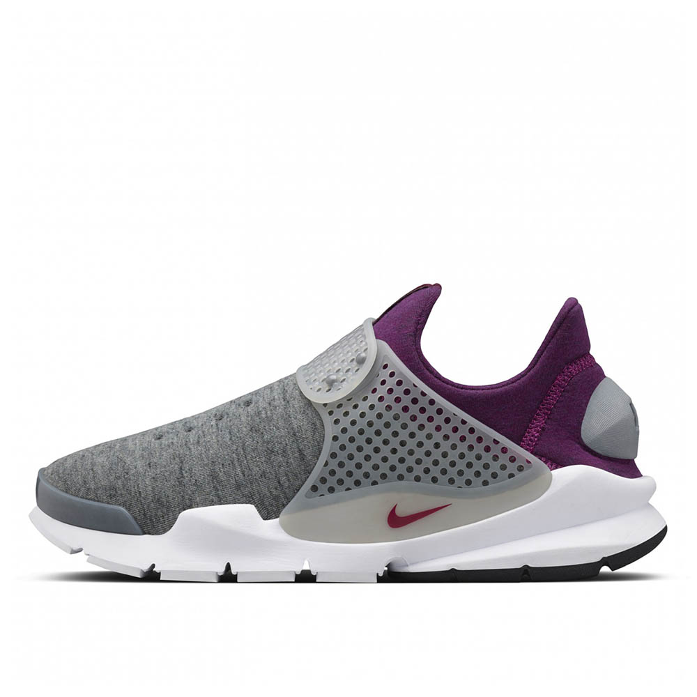 Nike Sock Dart Fleece Mulberry Grey sneaker – authenticated on KLEKT