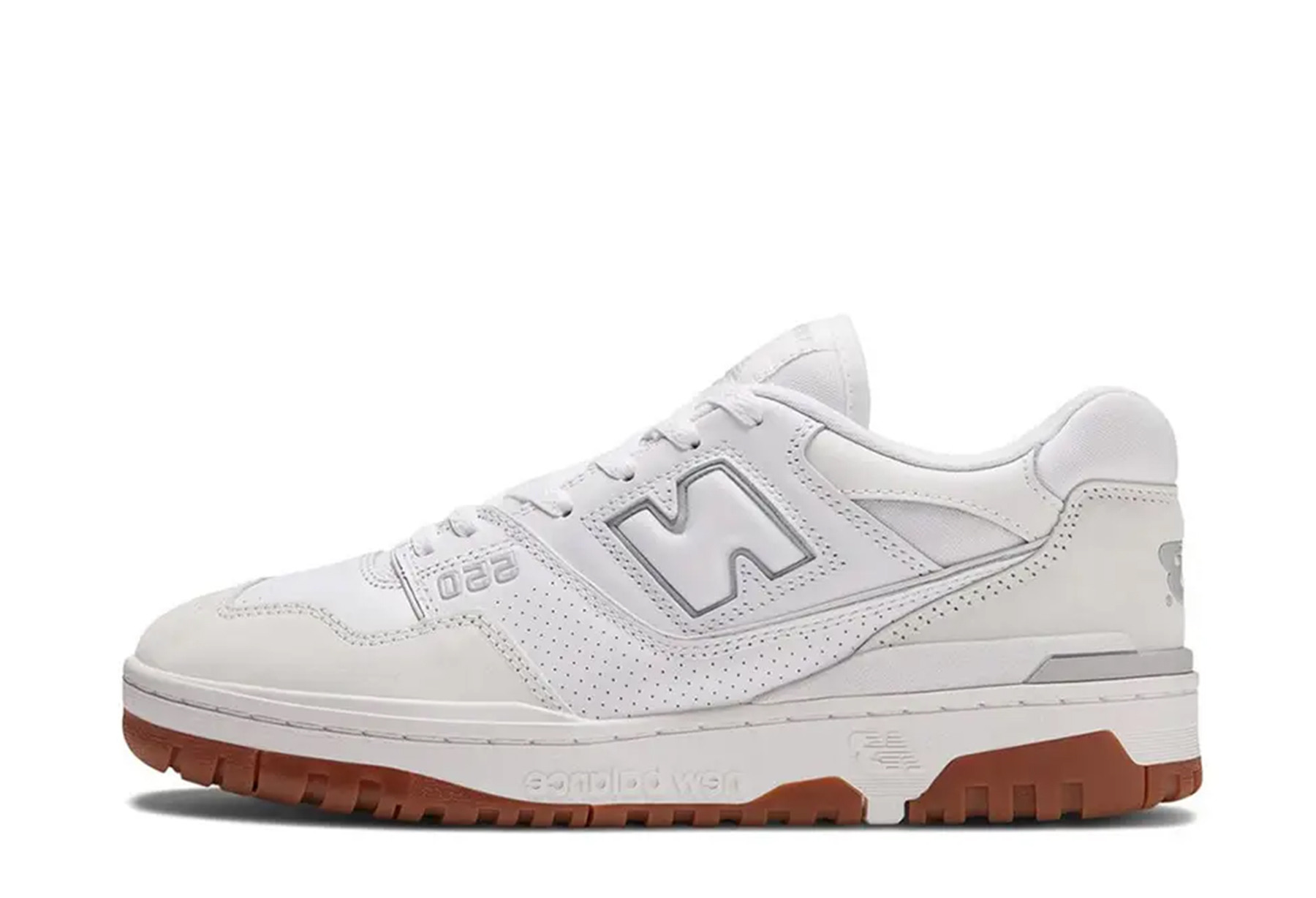 New Balance 550 White Gum (2022) WHITE/GUM sneaker – authenticated on KLEKT