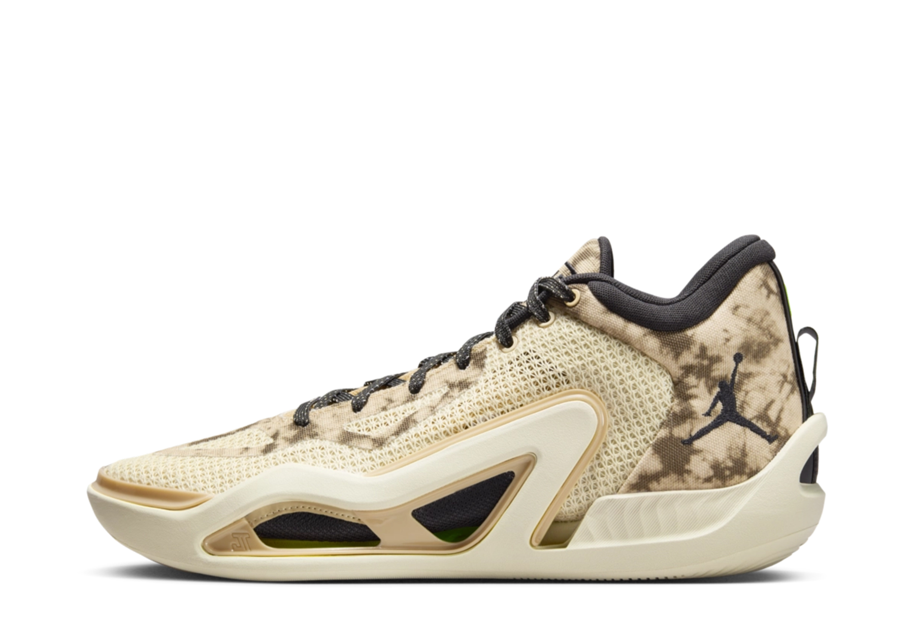 Air Jordan Tatum 1 'Tunnel Walk' (2024) Fossil/Sesame/Electric Green/Black sneaker – authenticated on KLEKT