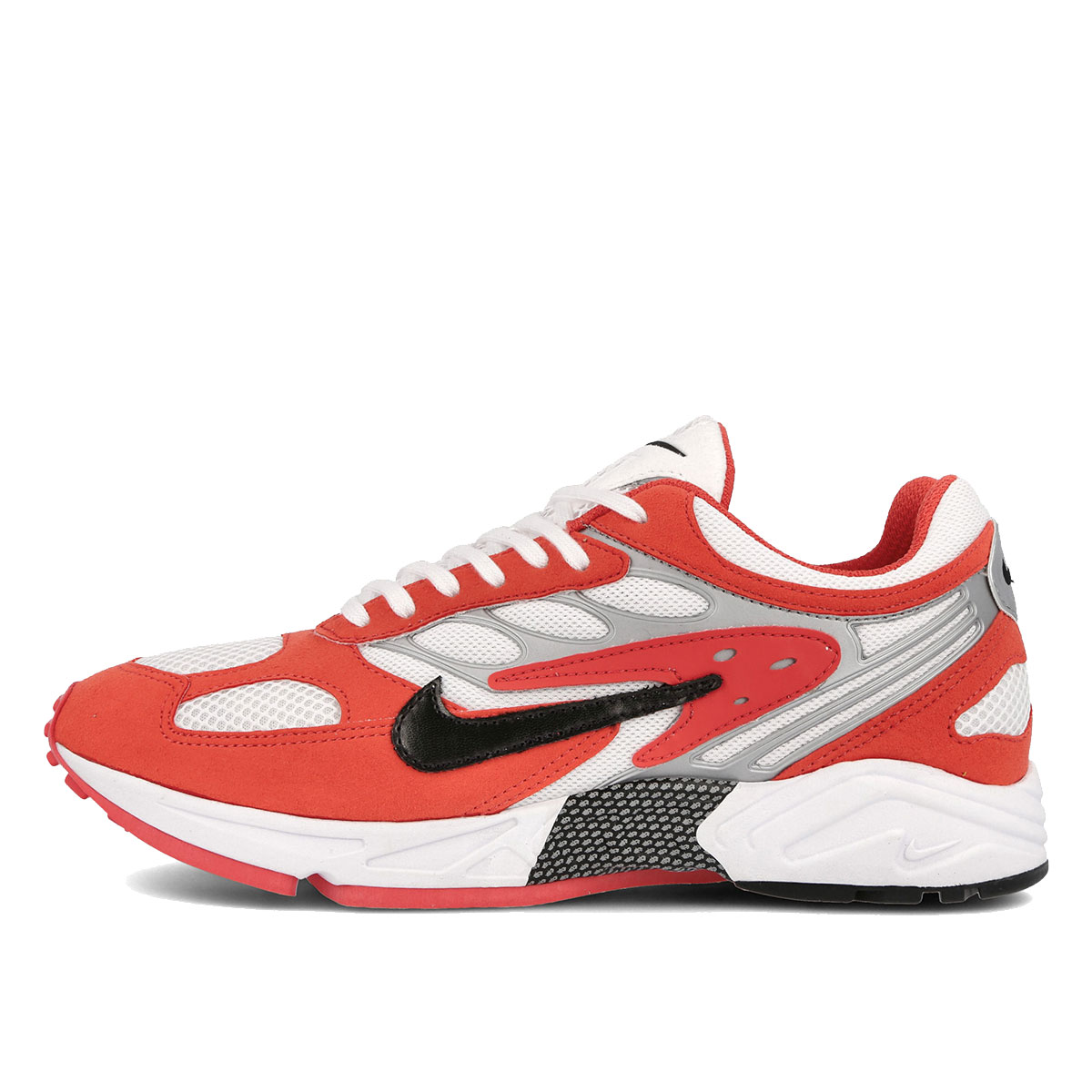 Nike Air Ghost Racer Track Red (2020) HABANERO RED/WHITE/METALLIC SILVER/BLACK sneaker – authenticated on KLEKT