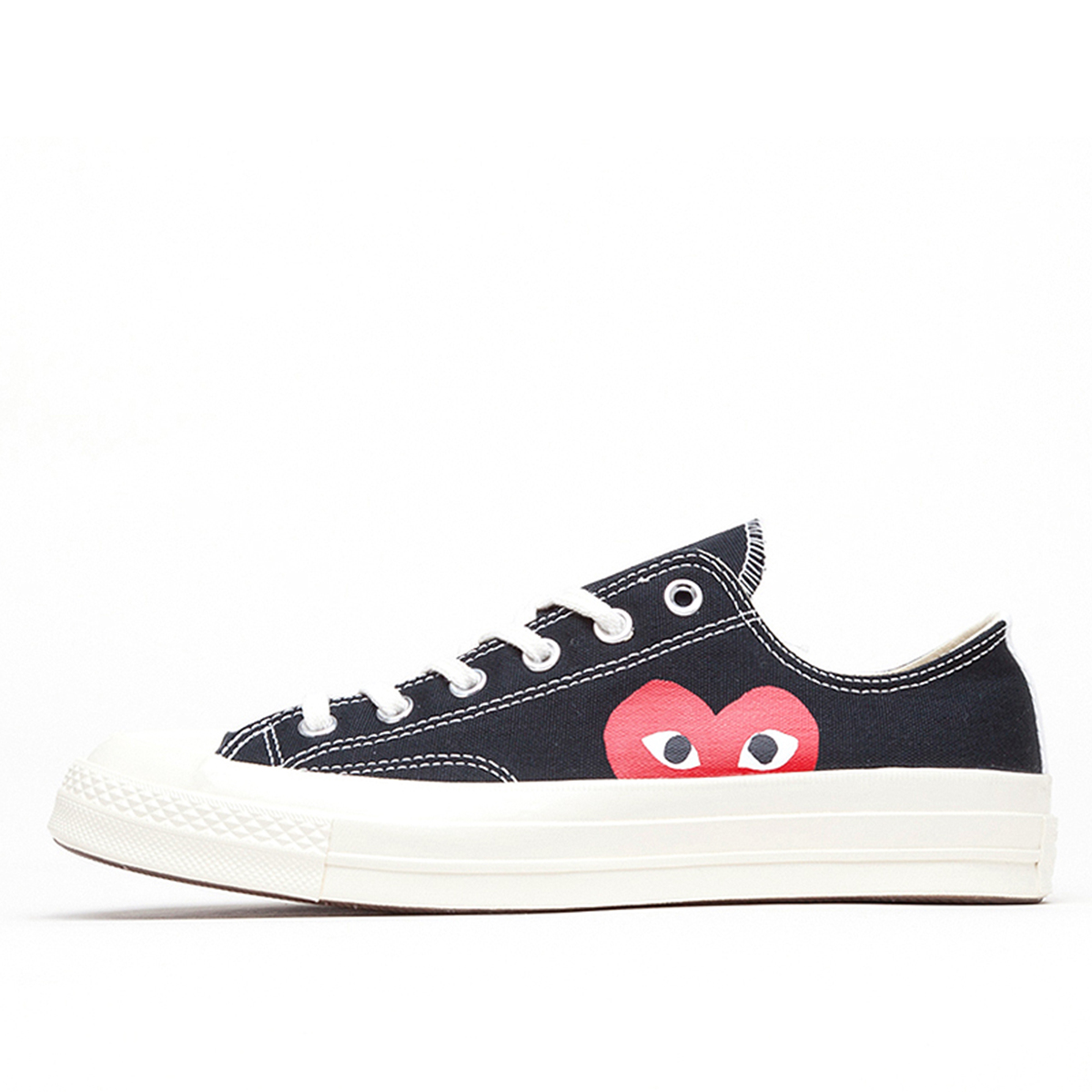 Converse x Comme des Garcons CDG Chuck Taylor Low Black sneaker – authenticated on KLEKT