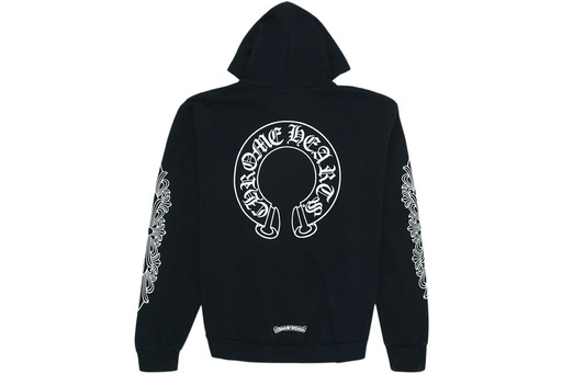 Chrome Hearts Horse Shoe Floral Hoodie