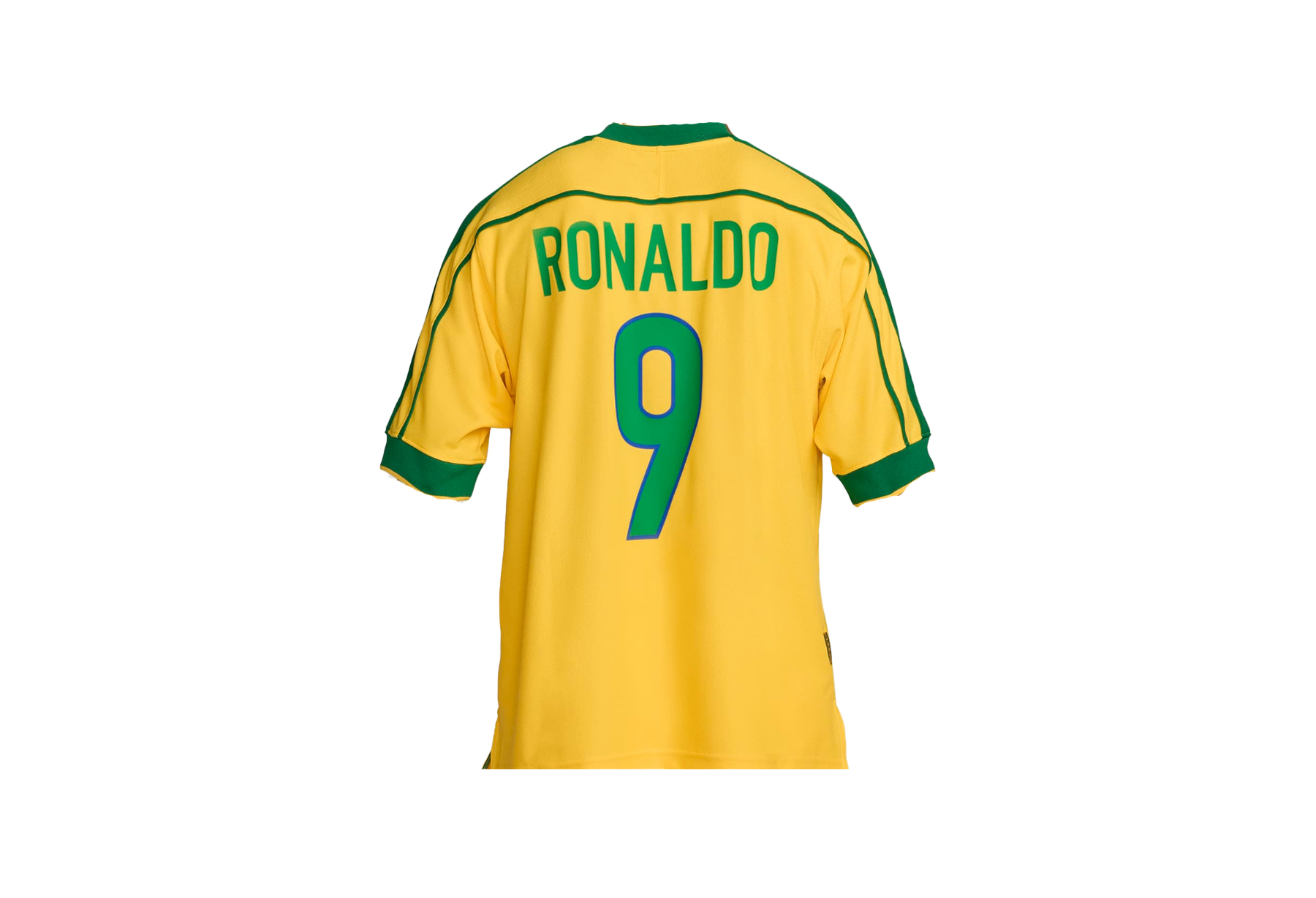 Nike Jersey "RONALDO BRAZIL 1998 WORLD CUP REISSUE" (2024) YELLOW/GREEN sneaker – authenticated on KLEKT