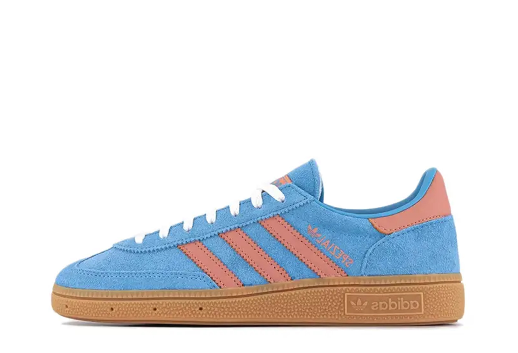 Adidas Handball Spezial WMNS 'Ocean Blue Peach' (2023) Ocean Blue Peach sneaker – authenticated on KLEKT