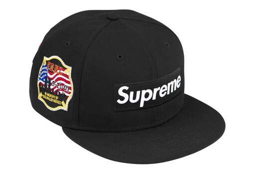 Supreme x FDNY Box Logo New Era® 'Black' (FW26) – authenticated on KLEKT