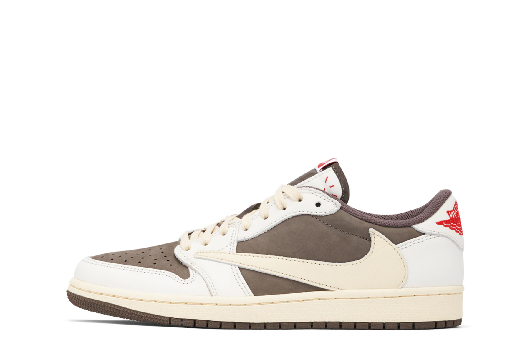 Air Jordan 1 x Travis Scott Low 'Reverse Mocha' (2022) white brown sneaker – authenticated on KLEKT