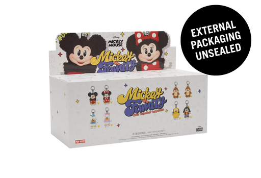 Pop Mart Disney 'Mickey Family Together' Series Plush Keychain Sealed Case (8 Blind Boxes) (2025) - External Packaging Unsealed  – authenticated on KLEKT