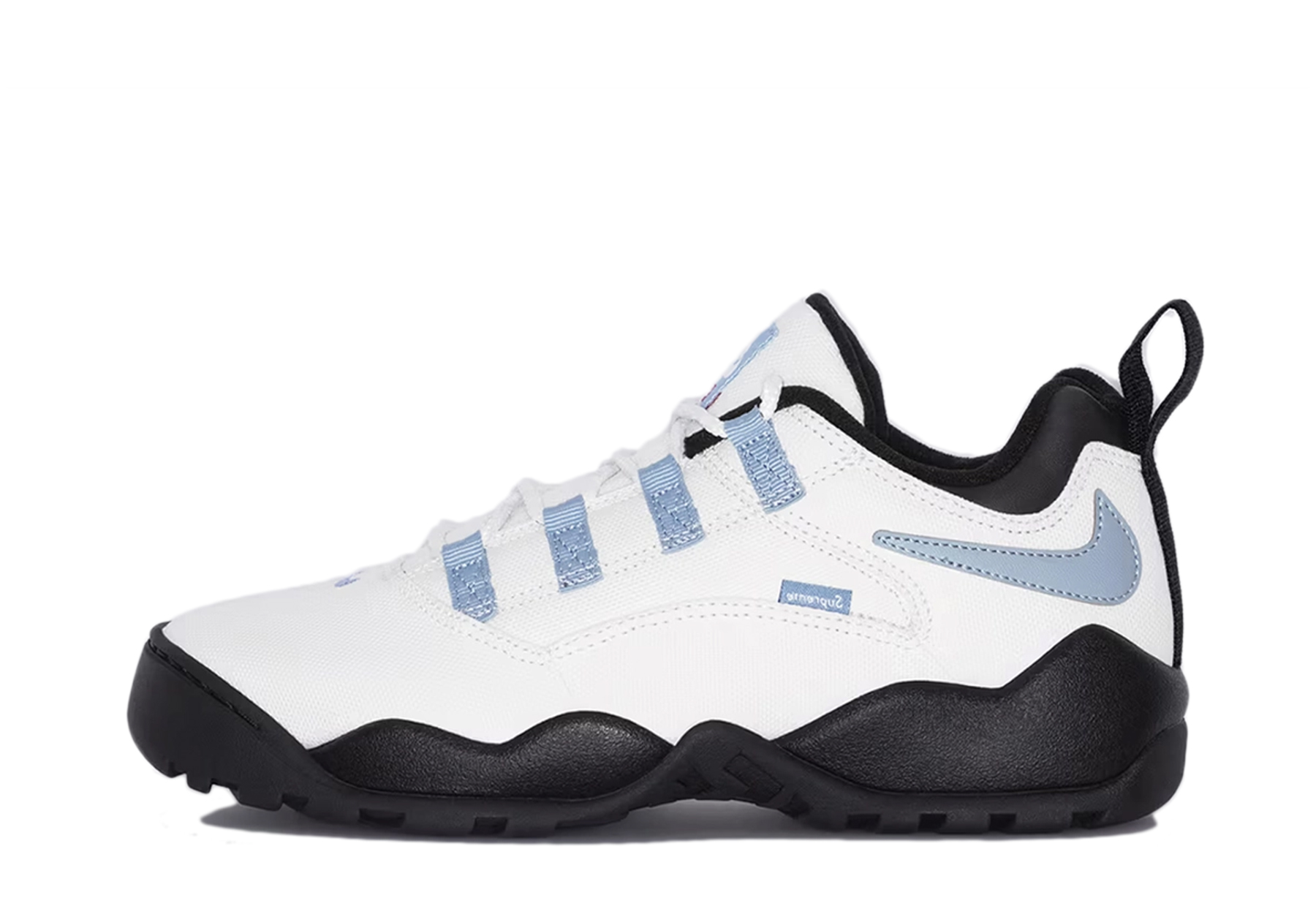 Nike SB x Supreme Air Darwin Low 'Sail' (2024) Sail/Boarder Blue/Black sneaker – authenticated on KLEKT