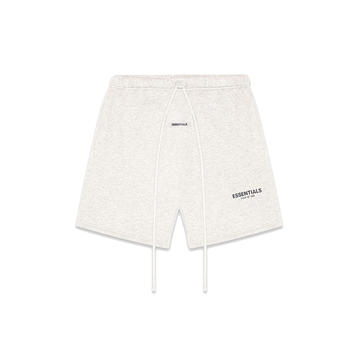 Fear Of God ESSENTIALS Fleece Shorts Light Heather Oatmeal (FW20) LIGHT HEATHER OATMEAL sneaker – authenticated on KLEKT
