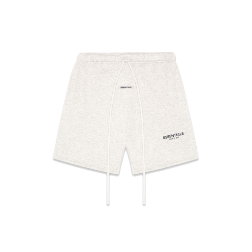 Fear Of God ESSENTIALS Fleece Shorts Light Heather Oatmeal (FW20)