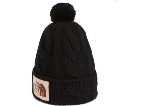 Luxury Gucci x The North Face Beanie Black (SS21)