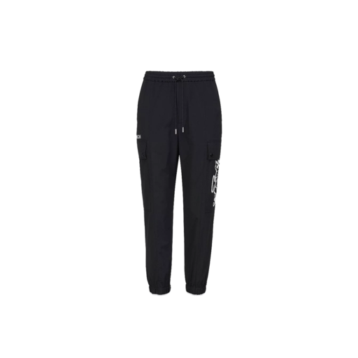 Mcm x SAMBYPEN Men's Logo Cargo Pants Black (SS21)