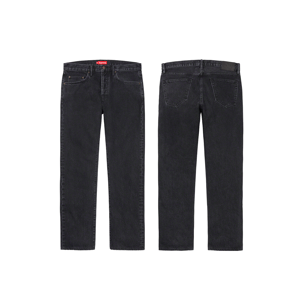 Supreme Stone Washed Black Slim Jean Washed Black (FW21) WASHED BLACK sneaker – authenticated on KLEKT