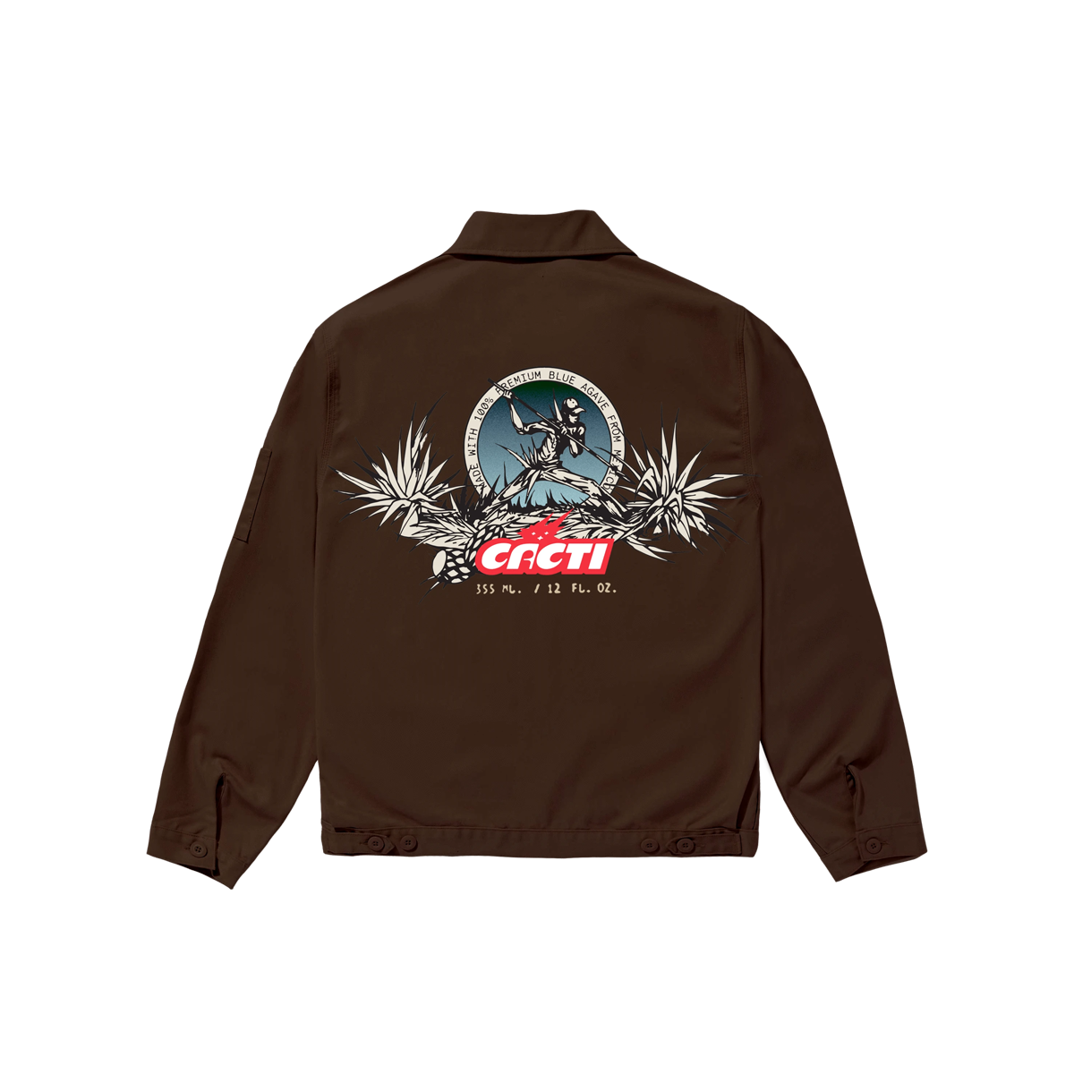 Travis Scott Heritage Work Jacket Brown (SS21) BROWN sneaker – authenticated on KLEKT