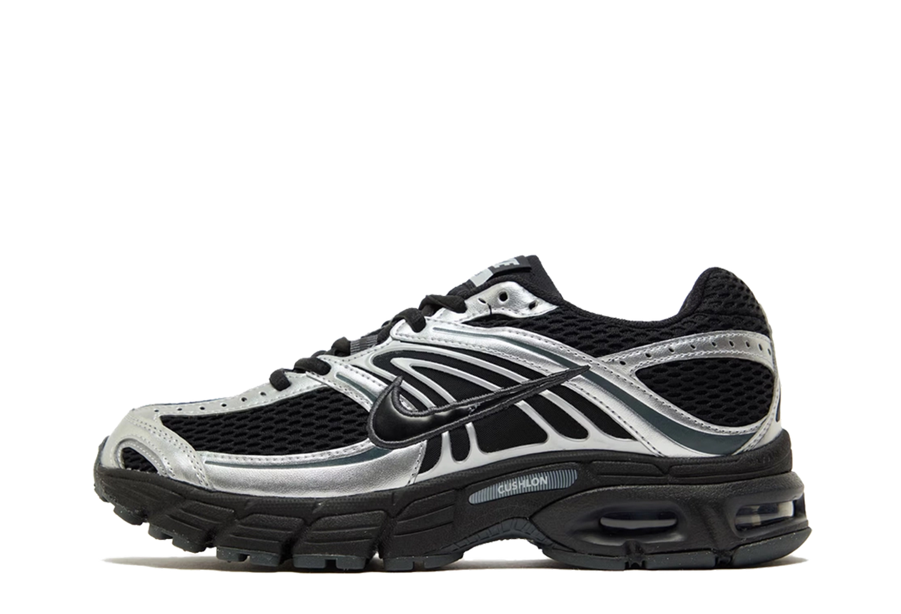 Nike Air Max Moto 2K 'Black & Metallic Silver' (2025) Black/Metallic Silver sneaker – authenticated on KLEKT