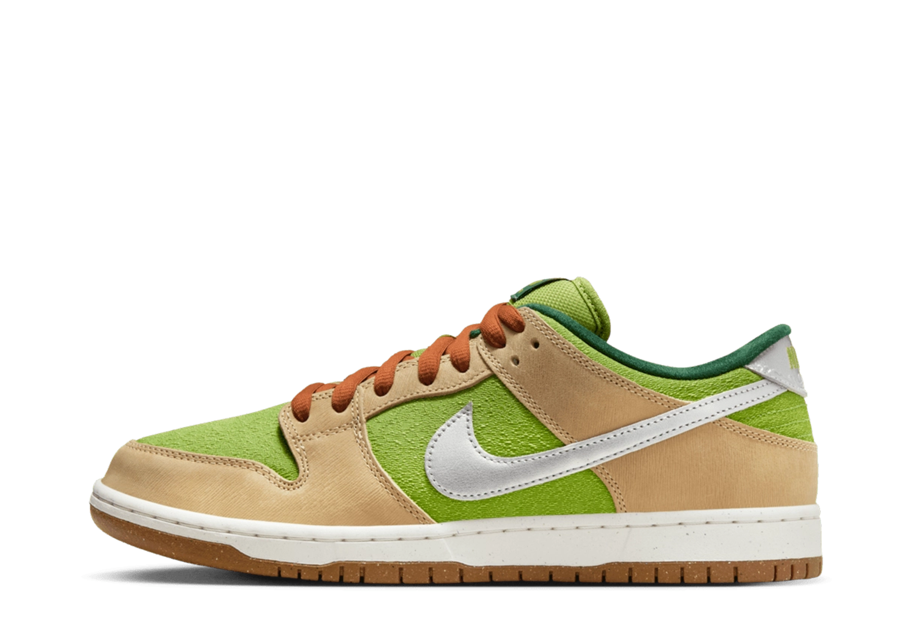 Nike SB Dunk Low 'Escargot' (2024) Sesame/Metallic Silver/Pear/Sail/Light British Tan sneaker – authenticated on KLEKT