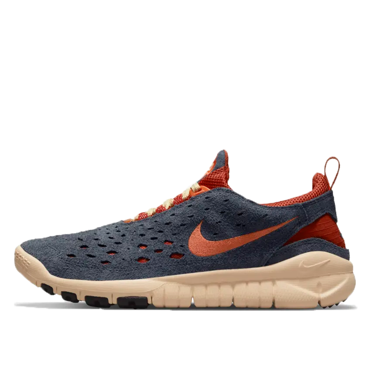 Nike Free Run Trail Thunder Blue (2021) THUNDER BLUE/ORANGE-CINNABAR-CANVAS sneaker – authenticated on KLEKT