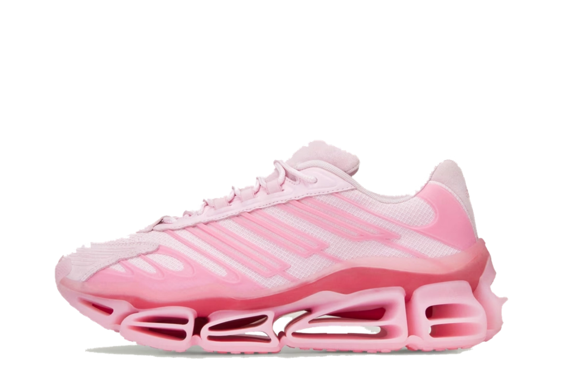 Adidas x Willy Chavarria Megaride AG 'Clear Pink' (2026) Clear Pink / Clear Pink / Power Red sneaker – authenticated on KLEKT