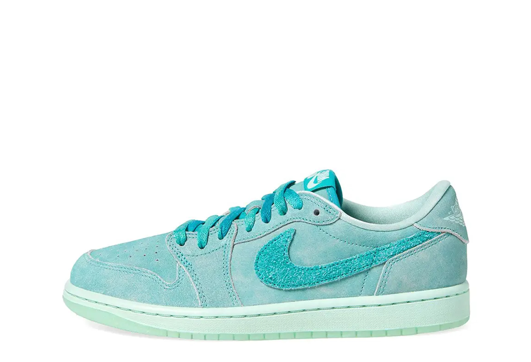 Air Jordan 1 Low OG 'Washed Teal Igloo' (2025) GREEN sneaker – authenticated on KLEKT