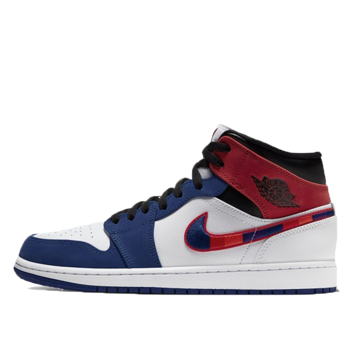 Air Jordan 1 Mid Embroidered Swoosh (2020) sneaker – authenticated on KLEKT