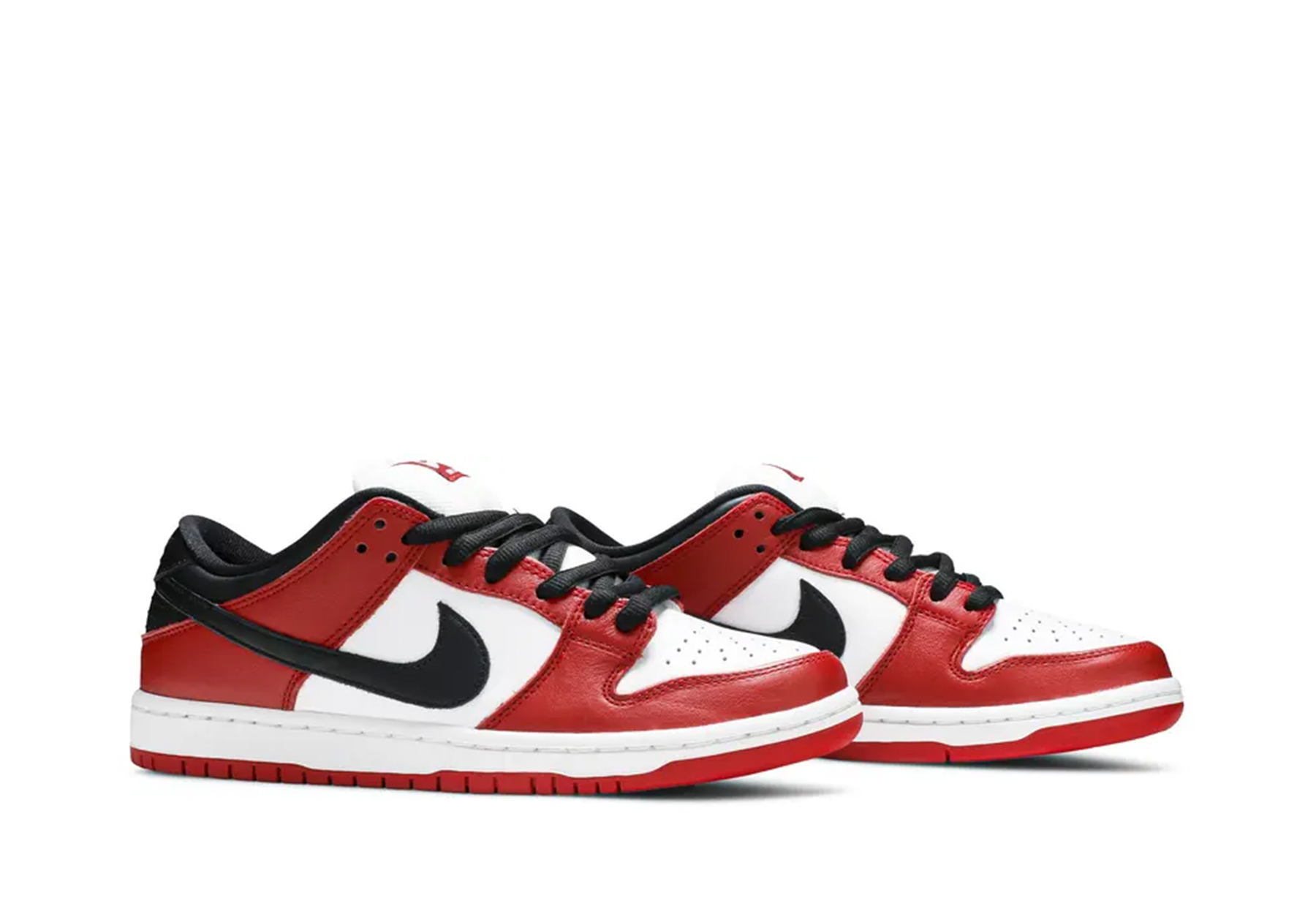Nike SB Dunk Low Pro 'Chicago' Varsity Red/Black-White sneaker – authenticated on KLEKT