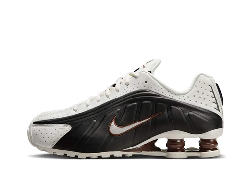 Nike Shox R4 'Sail Black Fauna Brown' (2025)