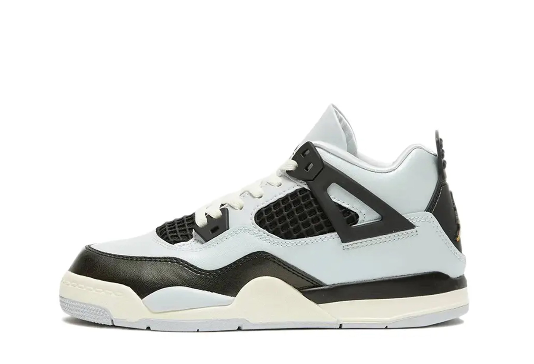 Air Jordan 4 GS 'Pure Platinum' (2024) BLUE/BLACK sneaker – authenticated on KLEKT
