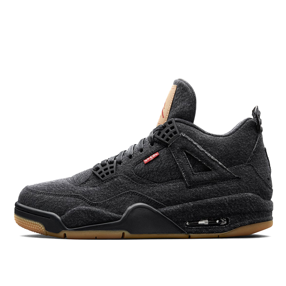 Air Jordan x Levi's 4 Denim Levis Black/Black (With Levis Tag) (2018) sneaker – authenticated on KLEKT