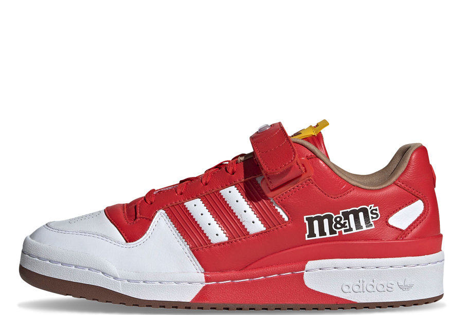 Adidas x M&M Forum Low Red (2022) red/white sneaker – authenticated on KLEKT