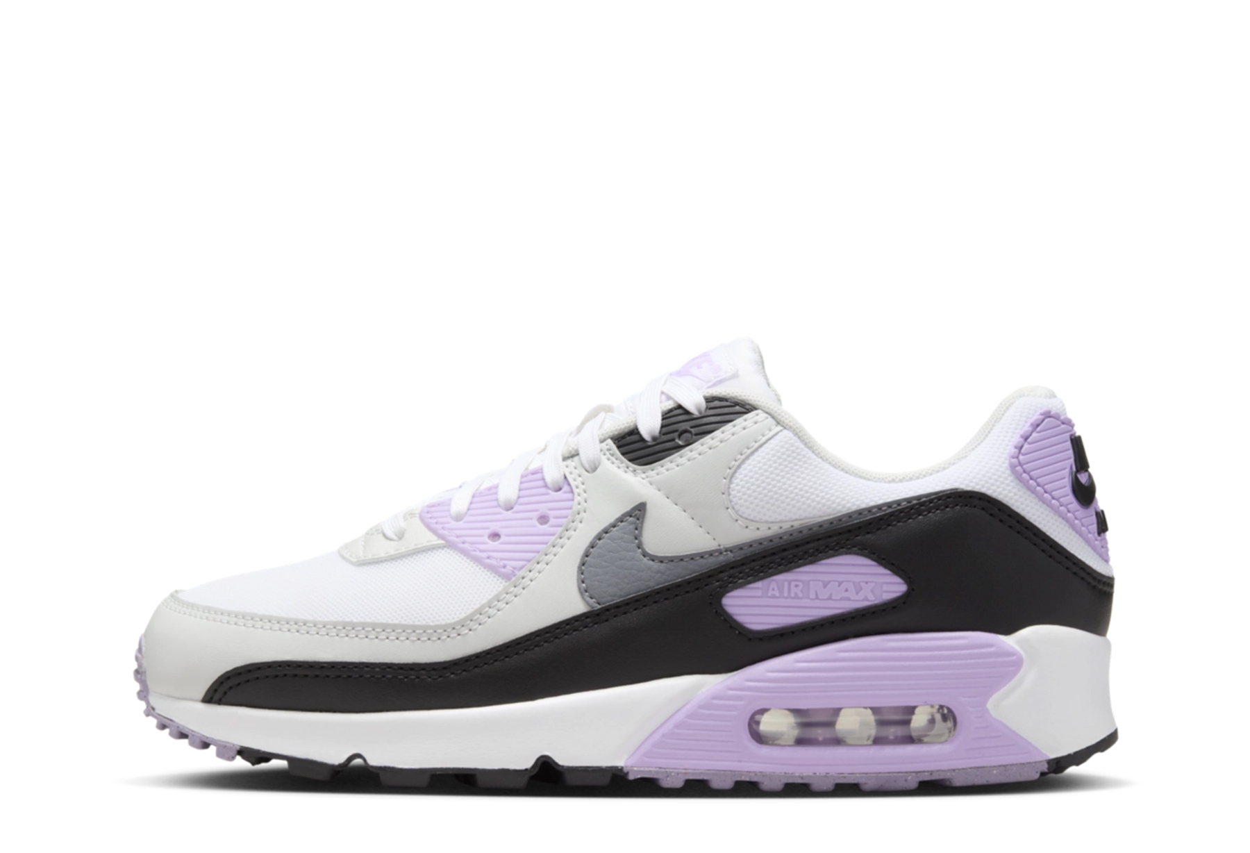 Nike Air Max 90 WMNS 'Lilac' (2024) White/Lilac/Photon Dust/Cool Grey sneaker – authenticated on KLEKT